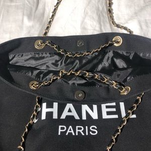 Authentic Chanel gift tote
